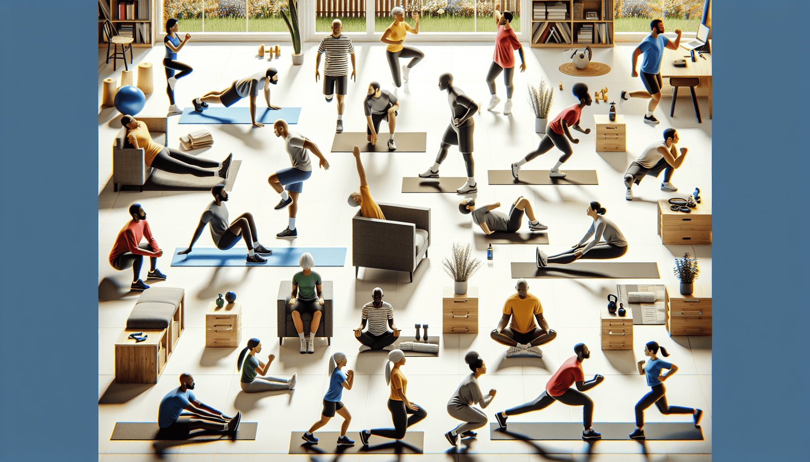 30 At-Home Exercises to Stay Fit and Active