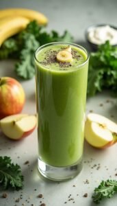 Kale Apple Smoothie Recipe for Breakfast
