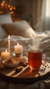 Ancient Ashwagandha Night Tea for Deep Sleep and Stress Relief