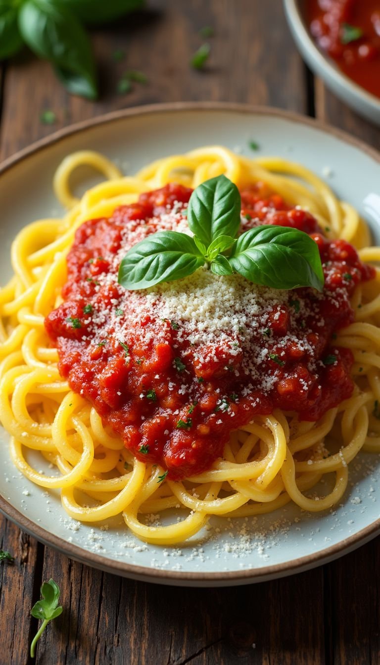 Spaghetti Squash with Marinara Recipe for Dinner
