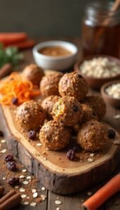Carrot Cake Energy Bites Recipe for Snack Time