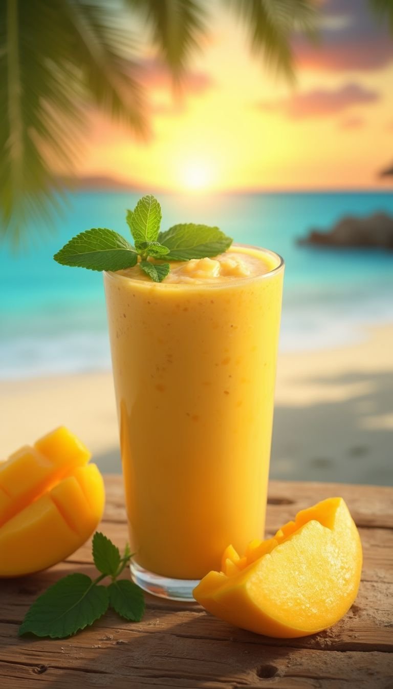 The Mango Protein Smoothie That Tastes Like Tropical Vacation